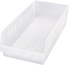 Store-More 6 Shelf Bin, Clear; Bin Colour Quantum Storage - 42AC5866 - Newark, An Avnet Company