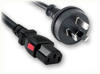 AS/NZS 4417 AUSTRALIA to IEC-60320-C13 AUTO-LOCK HOME // Power Cords // International Power Cords // Australia Power Cords -- 8530.006AL - Image