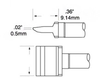 OKi SMTC-061 Long Blade Tip 15.75 mm - SMTC-061 - Ellsworth Adhesives