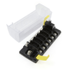 Blue Sea Systems 5052 ST CLB Circuit Breaker Block, 6-Position with Negative Bus - 78303 - Waytek, Inc.