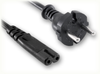 CEE 7/7 EURO SCHUKO NO GROUND to IEC-60320-C7 HOME // Power Cords // International Power Cords // Europe Power Cords -- 8019.079 - Image