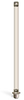 Vented Straight Nylon Liquid Level Gage, 12 1/2” Sight Opening, 1/2” Male NPT Mounting Thread - B3641-41216BA4W - Oil-Rite Corp.