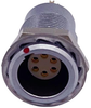 Circular Connector, Rcpt, 6Pos, Panel; Product Range Norcomp - 61AC5874 - Newark, An Avnet Company