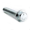 1/2-13 x 1" Gr. 5 Hex Flange Machine Screw, Serrated, Non-Indented Head, Trivalent -- BS5FLT04001013T - Image