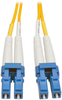 Duplex Singlemode 8.3/125 Fiber Patch Cable (LC/LC), 10M (33-ft.) -- N370-10M - Image
