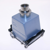 Standard, Rectangular Hood, size 77.62, Double Latch with gasket, Top .75-NPT cable entry - CHVT-32.5G - Mencom Corporation