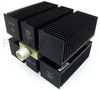 N Male (Plug) Termination (Load) 150 Watts High Power To 8 GHz, Black Anodized Plated Aluminum Alloy, 1.5 VSWR, 2.5 KWatts Peak Power -- ST8N-150 - Image