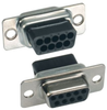 insertion Type D-sub connector DB9 female - DSB00056 - MilesTek Corporation