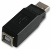 Black Usb Adapter - A Male To B Female; Usb Connector Convert From Pro Elec - 65T0452 - Newark, An Avnet Company
