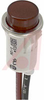 Indicator,Pnl-Mnt;Neon;Red;0.500 In;208-250 VAC;Lens,High Hat;22AWG Wire Leads - 70130365 - Allied Electronics, Inc.
