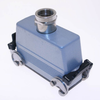 Standard, Rectangular Hood, size 104.27, Double Latch with gasket, Top M25 cable entry - MAV-24G25 - Mencom Corporation