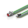 ZK7714-AS00-Axxx | B23, ENP cable, PUR, 5 G 4.0 mm² + (1 x 4 x AWG22), drag-chain suitable, key 2 (400 V AC) -  - Beckhoff Automation LLC