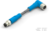M8/M12 Cable Assemblies - T4052124004-003 - TE Connectivity