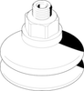 Vacuum suction cup -- ESS-50-BT-G1/4 - Image