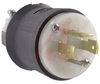 Electrical Plug; 20 A; 125/250 VAC; 0.35 to 1.15 in.; Nylon; Nylon; Steel - 70116409 - Allied Electronics, Inc.