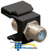 ICC F-Type, Female to Female Nickel-Plated Module - 3 GHz -- IC107B9F - Image