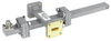 20 dB WR-42 Waveguide Crossguide Coupler with UG-595/U Square Cover Flange and SMA Female Coupled Port from 18 GHz to 26.5 GHz in Bronze -- FMWCT1048 - Image