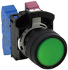 Pb Switch, Dpst-No, 10A, 110Vac, Panel; Product Range Idec - 24AJ4939 - Newark, An Avnet Company