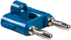 Banana Plug, 15A, Screw, Blue; Gender Pomona - 30F1412 - Newark, An Avnet Company