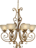 2478-06-41 Mid. Chandeliers-Glass Up - 413443 - Capital Lighting, Inc.