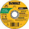 4" x .045" x 5/8" metal and stainless cutting wheel - DW8071 - DEWALT Industrial Tool Co.