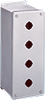 Extra-Deep 22.5-mm Pushbutton Enclosures, Type 4X - E4PBGXSS - nVent Electric