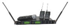 UHF-R Wireless Dual-Channel Combo System with SM86 Microphone Cartridge - UR124D/SM86 - Visual Sound, Inc.