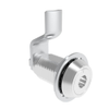 VISE ACTION® Compression Latch, Large Size, 8 mm Hex Recess, Aluminum Alloy, Powder Coated, Clear, 24 mm  Grip - E3-126-0206 - Southco