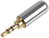 Phone Audio Connector, Plug, 3Pos, Cable; No. Of Contacts Multicomp Pro - 69AC6385 - Newark, An Avnet Company