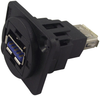 Usb Adapter, 3.0 Type A-Type A, Rcpt; Usb Connector Convert From Cliff Electronic Components - 54Y2154 - Newark, An Avnet Company