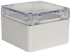 Enclosure, Wall Mount, Pc, Grey/clear; Enclosure Type Bud Industries - 22AJ1408 - Newark, An Avnet Company