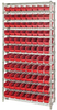 Open Wire Shelving, 12Shelves, 88Bin/red; Shelving Unit Type Quantum Storage - 44AC8041 - Newark, An Avnet Company