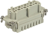 Rectangular Insert, Receptacle, 16B, 16+ Ground; Product Range Harting - 04C9210 - Newark, An Avnet Company