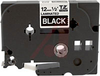 Tape; Laminated; 1/2 in.; White on Black - 70102190 - Allied Electronics, Inc.