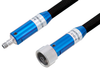 VNA Ruggedized Test Cable 3.5mm Female to 3.5mm NMD Female 27GHz 24 Inch Length, RoHS - PE3VNA2610-24 - Pasternack