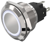 Panel Indicator, White, 24V, Solder; Led Color Eao - 60AC7520 - Newark, An Avnet Company