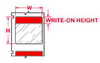 I.D. PRO Plus, LS2000 & BradyMarker™ XC Plus Printer Labels - WML-717-292-RD - Brady Corporation