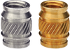 Symetrical, Thru Threaded Heat Staking Inserts - Unified -- Types ISA, ISB, ISC - Image