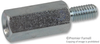 Spacer, M3, 12Mm X 5.5Mm, Steel, Zinc; Standoff Material Ettinger - 59M3955 - Newark, An Avnet Company