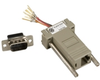 Modular Adapter Kit, Thumbscrews, RJ-45 8-Wire, DB9 Male -- FA755