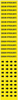 Brady B-946 Black on Yellow Vinyl Self-Adhesive Pipe Marker - 2 1/4 in Height - 1/2 in Character Height - 2 3/4 in Length - Printed Msg = SODIUM HYPOCHLORITE with Right Arrow - 7264-3C - 754476-81664 - R. S. Hughes Company, Inc.