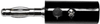 Conn, Stackable Banana Plug, 15A, Black Rohs Compliant Mueller Electric - 34AH0304 - Newark, An Avnet Company