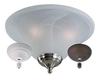 Bowl Light Kit - White Faux Alabaster - MC04-L - Monte Carlo Fan Company