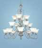 Large Chandeliers-Glass Shade - 406843 - Capital Lighting, Inc.