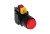 IDEC Pushbutton Non-Illuminated - HW1B-M2F01-R - Galco Industrial Electronics