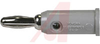 Banana Jack; Banana Jack; 15 A; Gray; Beryllium Copper; 5000 Vrms (Max.) - 70197816 - Allied Electronics, Inc.