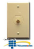 ICC Designer Wall Plate - CATV - IC630SG0 - TelephoneStuff.com
