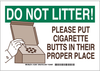 Recycle & Environment Sign - 123945 - Brady Corporation