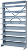 Single Sided Sloped Rack, 8Shelves/steel; Shelving Unit Type Quantum Storage - 42AC5716 - Newark, An Avnet Company