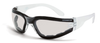 Shield indoor/outdoor lens and crystal clear frame, foam lin - 5515AF - Crossfire By Radians